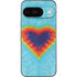 Liquid Blue Tie Dye Heart Google Pixel 9 Skin
